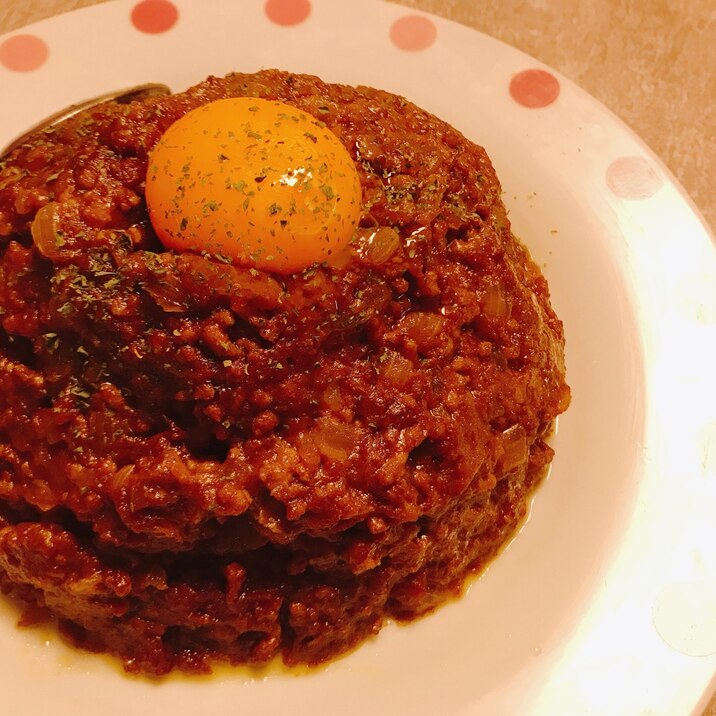 市販のカレールウでキーマカレー